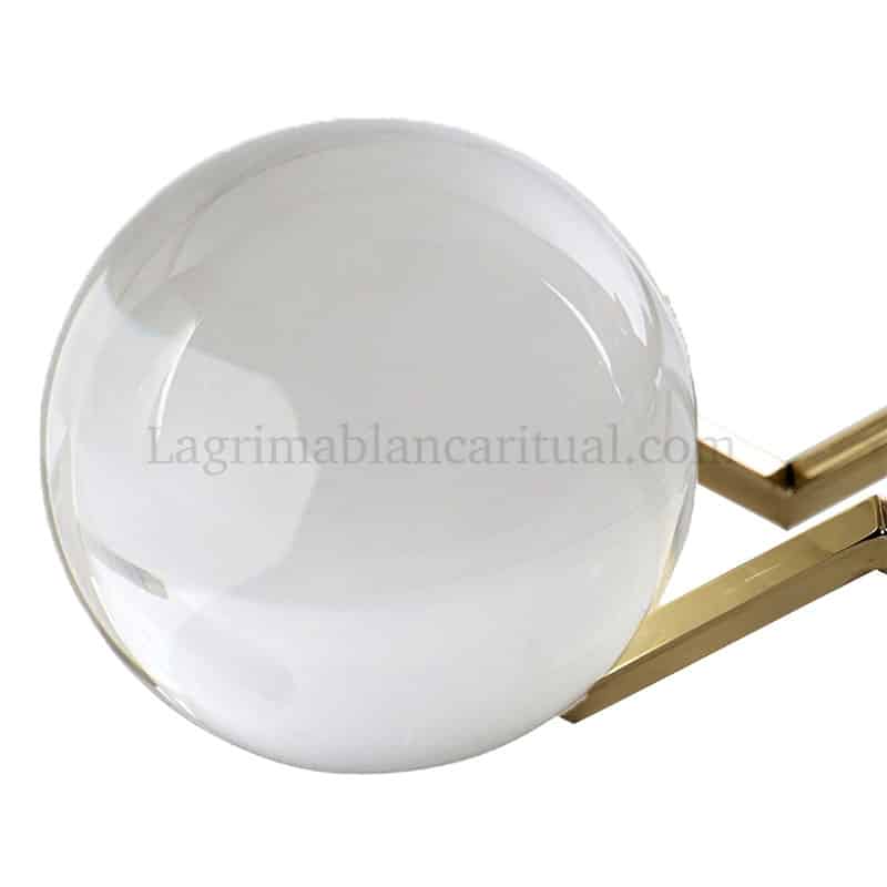 Detalle Bola de cristal 12 cm